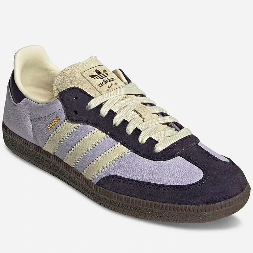 💜 ADIDAS SAMBA SILVER DAWN 💜 - Picture 2 of 5